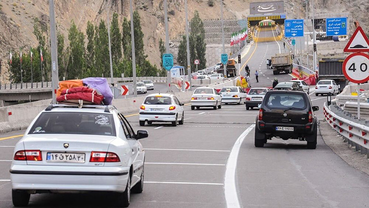 تردد از جاده چالوس و آزادراه تهران-شمال برای 10 روز ممنوع